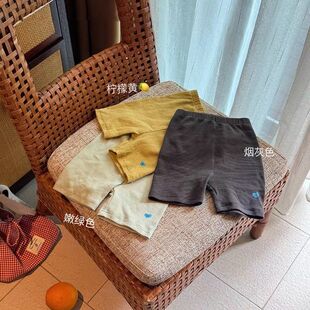 儿童休闲短裤2025夏季新款男女童百搭五分裤潮宝宝外穿中裤夏装薄