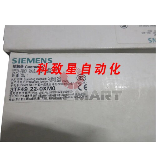 工业配件3TF4922-0XM0接触器2NO+2NC AC 50HZ 200V 螺丝DIMENSION