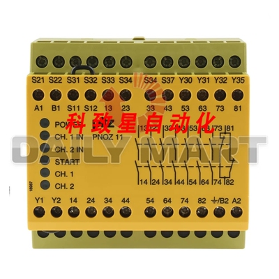 工业配件PILZ PNOZ 774080安全模块24VDC
