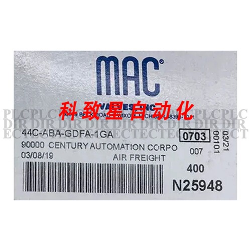 工业配件MAC 44C-ABA-GDFA-1GA电磁阀