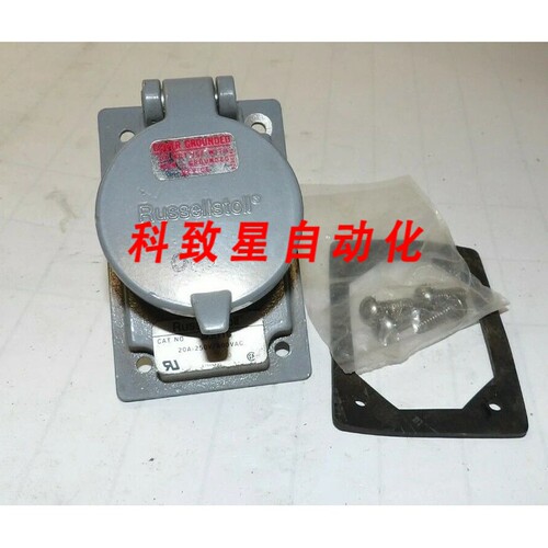 工业配件RUSELL STOLL 20 AMP 250 VDC 600 VAC SKR11G 插座插头
