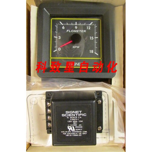 工业配件SIGNET P58440 流量计 12 VDC 0-18 GPM MK 584