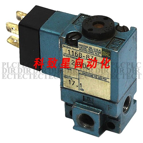 工业配件MAC 116B-871JM电磁阀24VDC