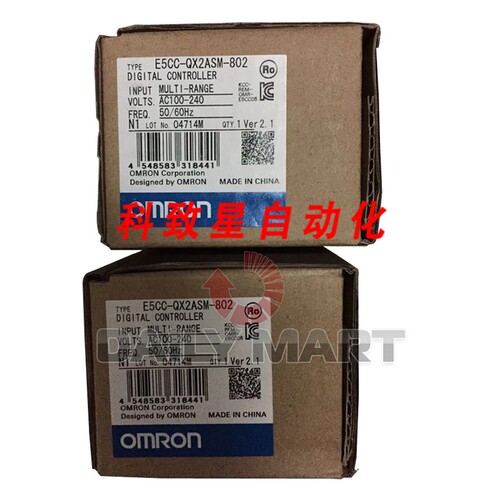 工业配件E5CC-QX2ASM-802 温度控制器100-240VAC STAT PLC