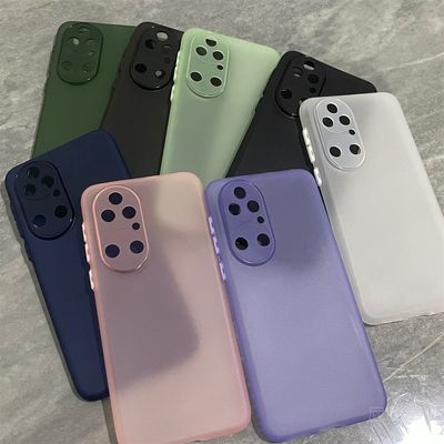 适用华为P50pro手机壳超轻薄透明