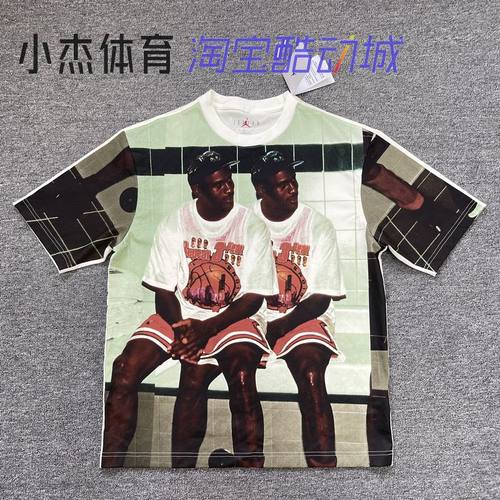 人物印花AJ男子休闲短袖T恤