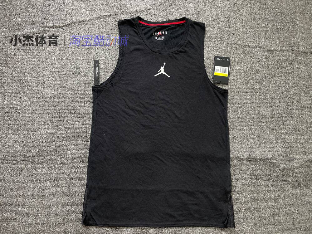 耐克/JORDAN 男子AJ 针织速干 休闲篮球无袖T恤背心 CJ5545-010
