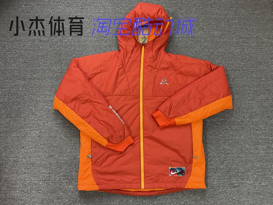 运动保暖休闲连帽棉服外套