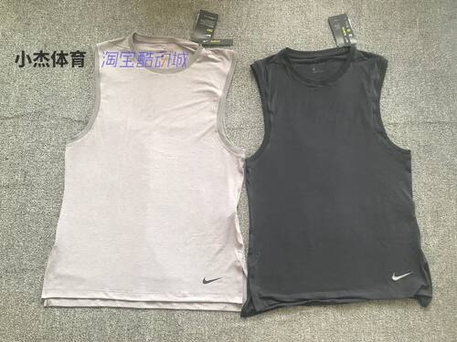 耐克男子速干跑步休闲背心T恤