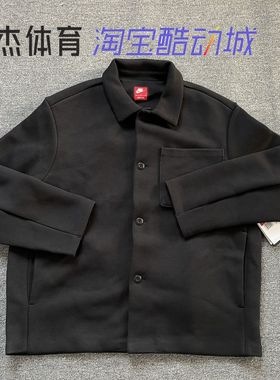 耐克Nike Tech Fleece男子保暖宽松单排扣休闲夹克外套FB8168-247