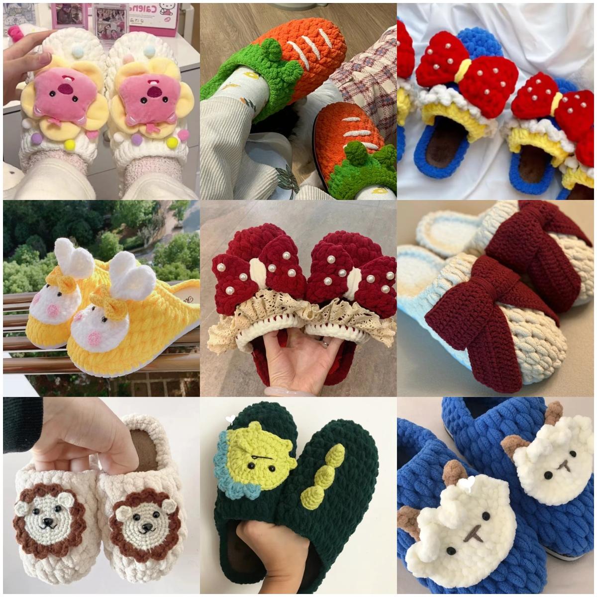 手作手工编织粗冰条线材料包