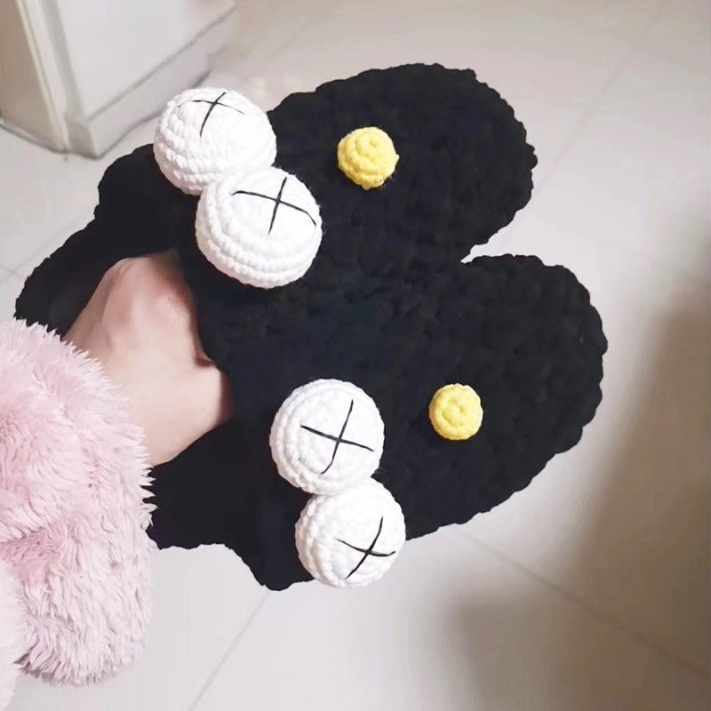 手工编织diy芝麻球拖鞋材料包自制织钩针毛线冬季保暖拖鞋礼物,服饰配件/皮带/帽子/围巾,DIY编织材料包,淘宝优惠券,粉丝福利购,淘宝优惠卷