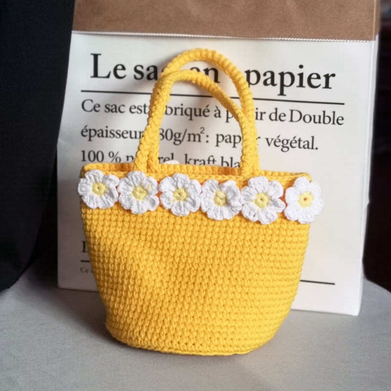 小清新夏日手提包泡芙花朵手工diy编织钩针自织毛线包包材料包,服饰配件/皮带/帽子/围巾,毛线,淘宝优惠券,粉丝福利购,淘宝优惠卷