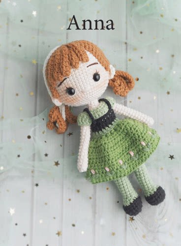 手工钩针公主玩偶diy材料