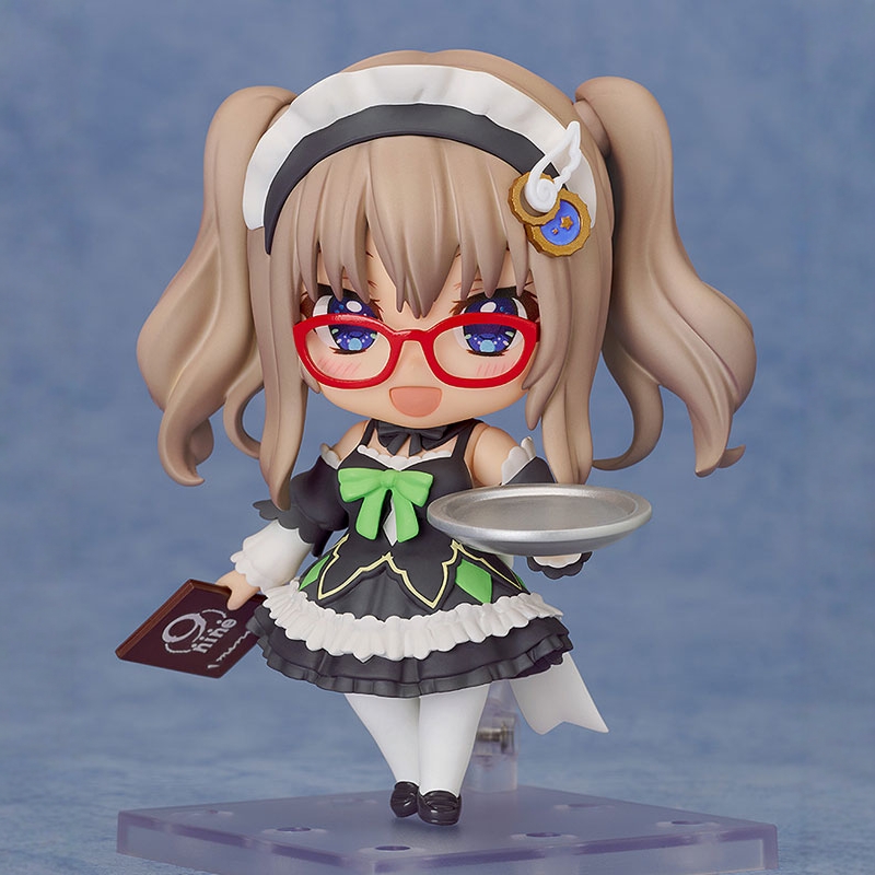 【樱乐会定金】GSC粘土人 9nine 支配者的王冠 九条都 女仆装手办