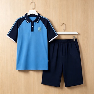 惠东县中小学生统一校服夏季款短袖短裤男女同款运动套装舒适透气