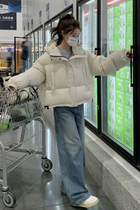 大货已出 两色羽绒面包服90绒--2082--P285控428图片