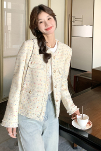 彩虹小香风外套2C170--3003--P145控198图片