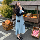 罩衫吊带裙套装2C170-9906-P155-K238，女装套装/套裙，2C170