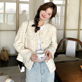 彩虹小香风外套2C170--3003--P145控198，女装短外套，2C170