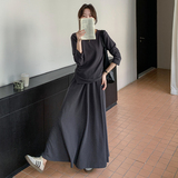 早秋后背设计套装裙2C170-6018-P135-K198，女装套装/套裙，2C170