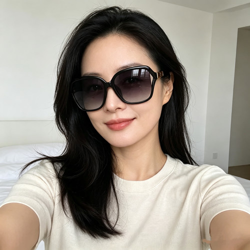 墨镜女高级感2026新款太阳镜防紫外线大脸圆脸显瘦开车偏光镜防晒