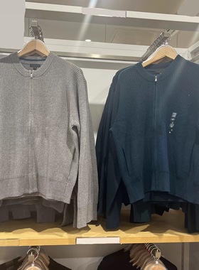 日单合作款男装女装情侣圆领针织开衫长袖毛衣毛衫外套新款479731