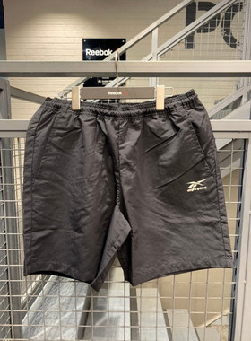 REEBOK锐步81 Eightyone联名男女夏季运动休闲梭织透气短裤H23217