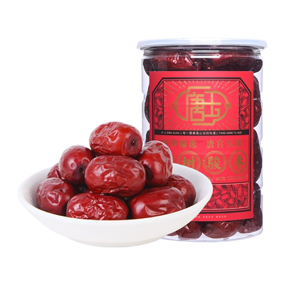 山西特产交城桶装680g可夹红枣