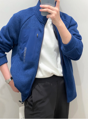 uuu男女装针织摇粒绒拉链茄克/长袖外套廓系夹克25秋冬479863