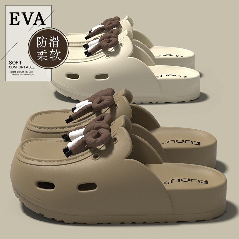 包头半拖鞋女2026夏季法式勃