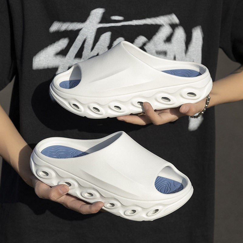 新款运动拖鞋男款夏季室外穿不臭脚防滑耐磨凉拖鞋eva厚底拖鞋男