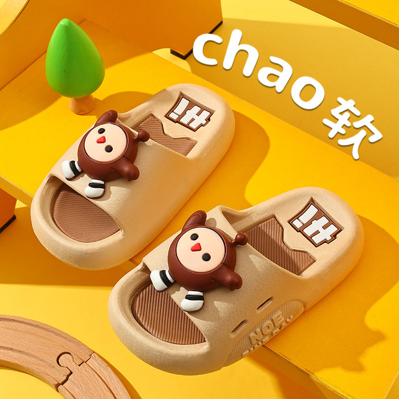 儿童夏季卡通软底拖鞋