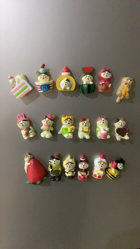 日式猫 冰箱贴 装饰品 拍照