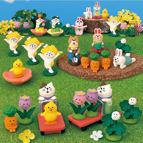 日式猫  你好春天系列手办玩具潮玩桌面摆件礼物拍照道具