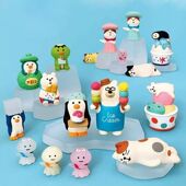 冰雪乐园白熊摆件送礼物拍照装 企鹅夏日夏季 饰道具 猫 日式