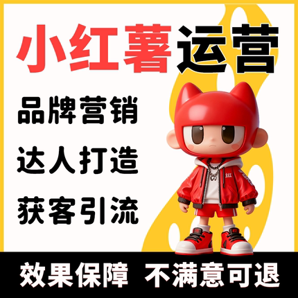 小红xhs书代运营小红薯推广爆款文案流量营销合作托管笔记打造