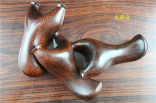 手工老红木大红酸枝龅牙弹弓红酸枝反曲式好手感老红木胖飞虎龅牙