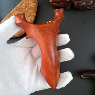 花梨木原木无漆手工打磨魅影80弓门弹弓16撑头2515皮筋专用标准弓
