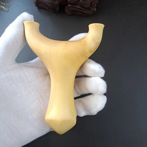 小叶黄杨原叉85弓门鲨鱼弹弓高你负责原木无漆小黄杨户外大弓门弓