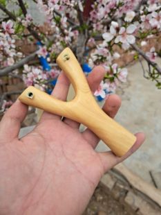 小叶黄杨老料卡球弹弓高密度树杈型弹弓扁皮筋圆皮筋都可以用的卡