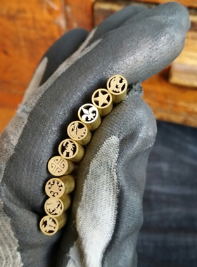 全铜弹弓铆钉专业弹弓铆钉内外铜线切割精密铆钉刀柄配件加工纯铜