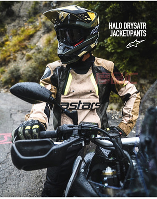 A星摩托车防水摩旅拉力骑行服男