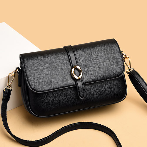 中年女士斜挎小包包时尚背包软皮