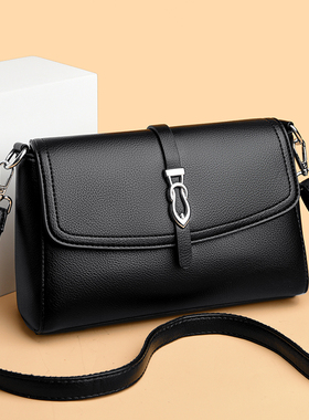 真皮女包2026新款时尚气质中年女士小方包软皮背包妈妈单肩斜挎包