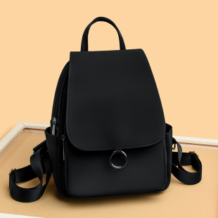 牛津布双肩包女2026新款 牛津布小背包百搭轻便女士旅行帆布包 时尚