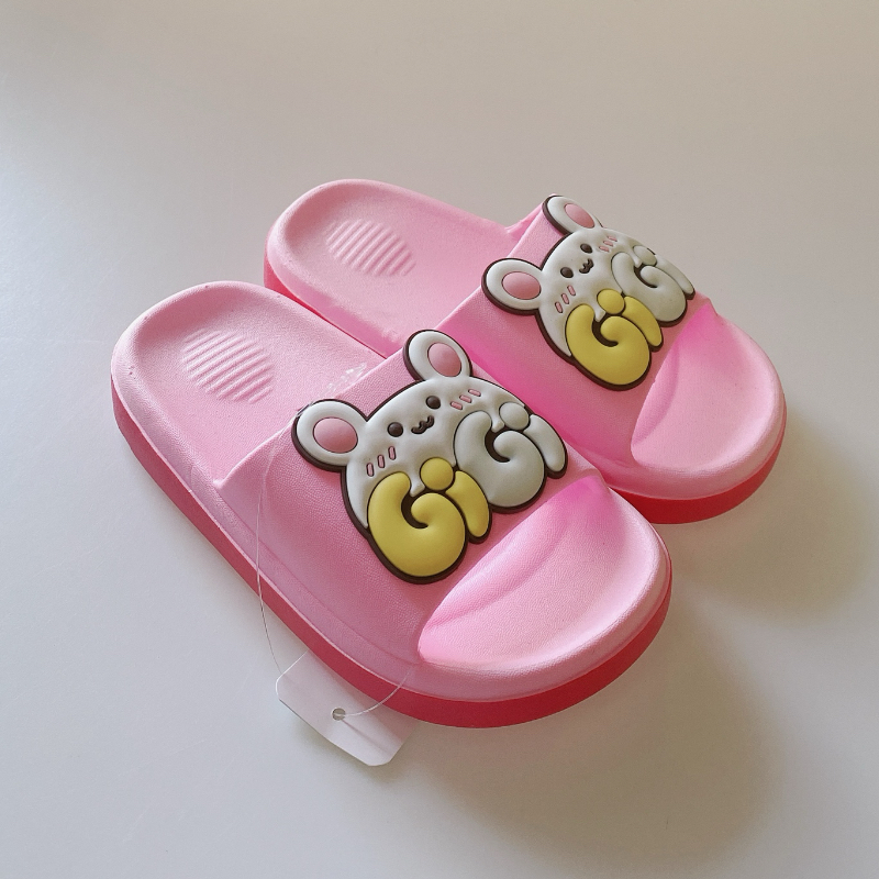 新款2024儿童拖鞋PVC夏季卡通可爱男童女童宝宝小孩家居凉拖7201