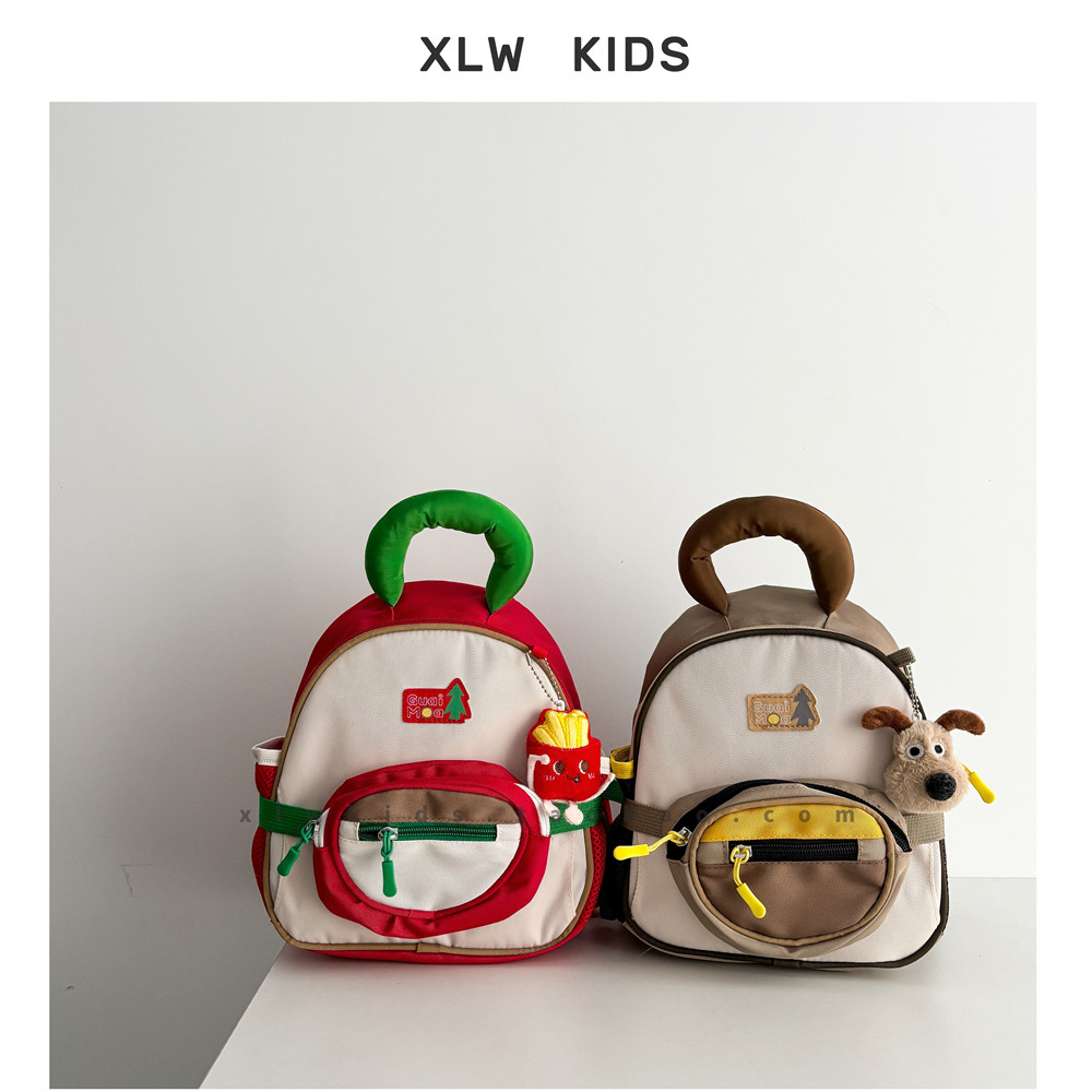 ins风日系儿童双肩包男女童多功能休闲配饰背包户外可拆卸斜挎包,玩具/童车/益智/积木/模型,书包,淘宝优惠券,粉丝福利购,淘宝优惠卷