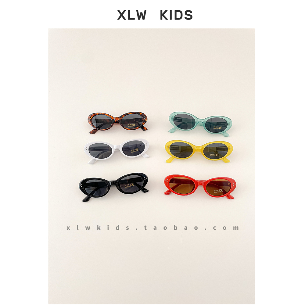 儿童凹造型太阳眼镜小众新款