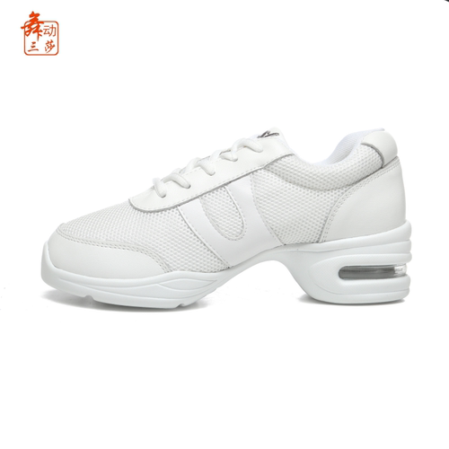 软底现代舞鞋三莎新款网面气垫